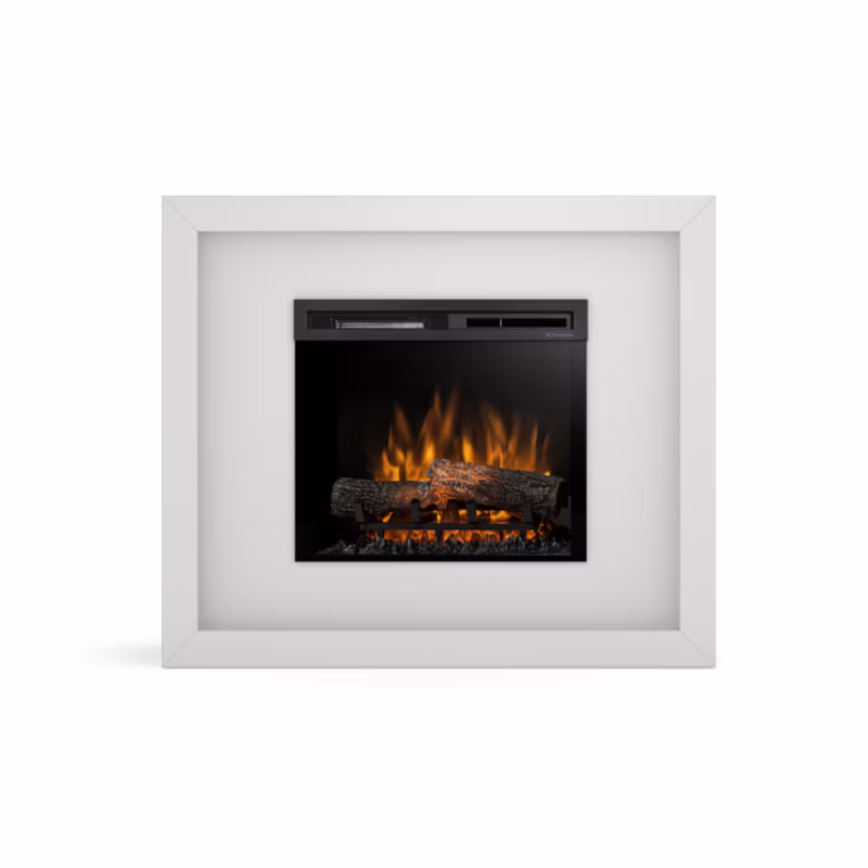 Kominek elektryczny Warmtec Litos 1400W 23″ XHD Biały Mat 1 szt.