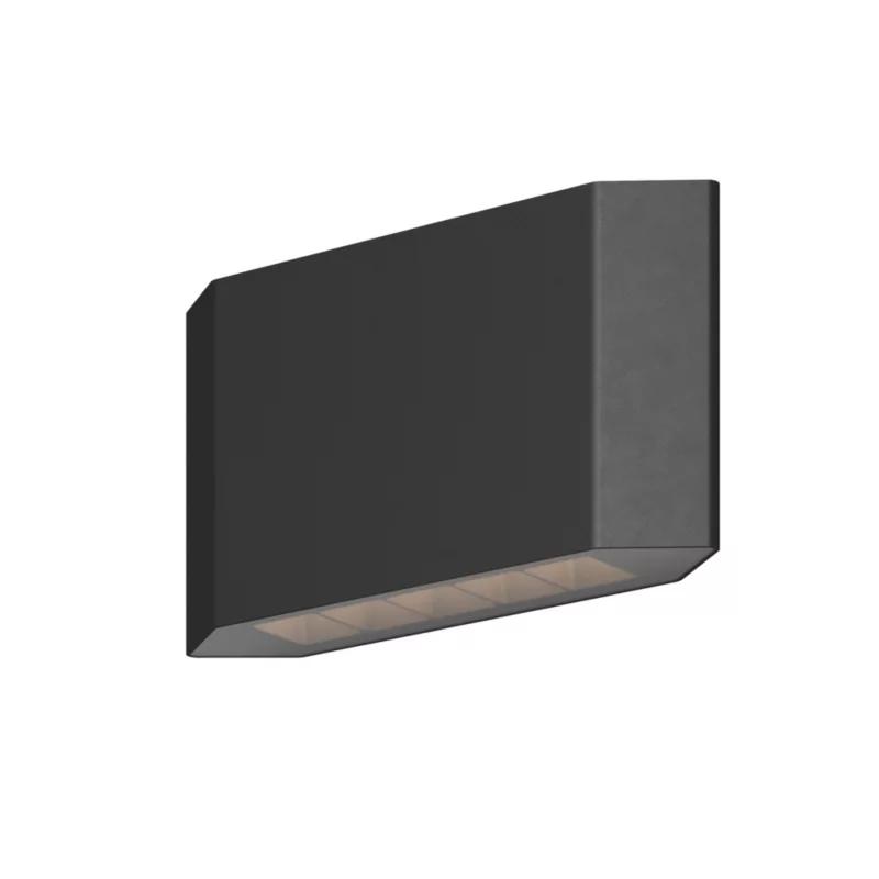 Kinkiet ścienny zewnętrzny Maytoni Pull grafitowy LED 8W 3000K 400lm IP54 wym: 11 x 20,5 x 6 cm aluminium – 1 szt.