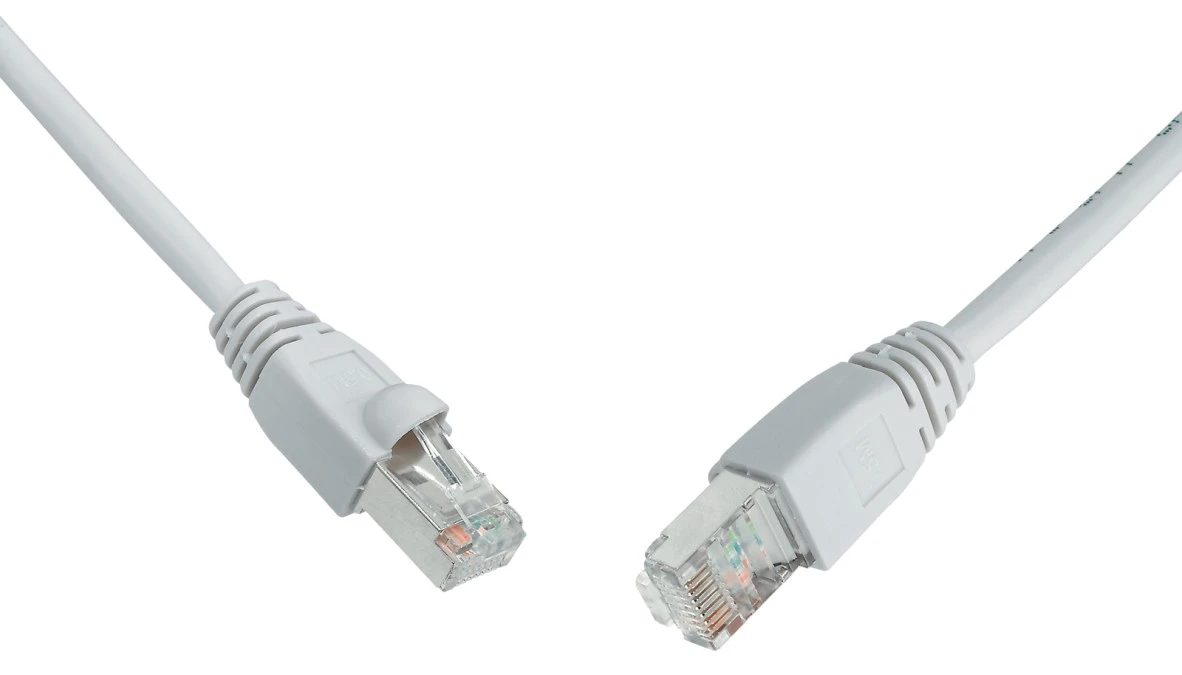 Patchcord CAT5E SFTP PVC 0,5m szary snag‑proof C5E‑315GY‑0,5MB