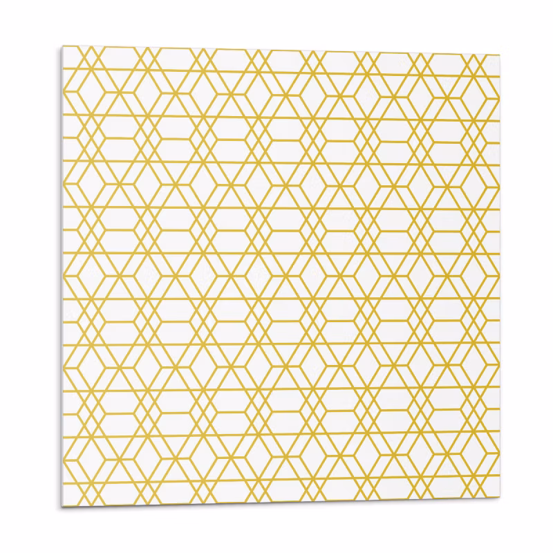 Kafelki samoprzylepne Wallfluent 50×50 cm Harmonia regularnych kształtów w designie 4 szt.
