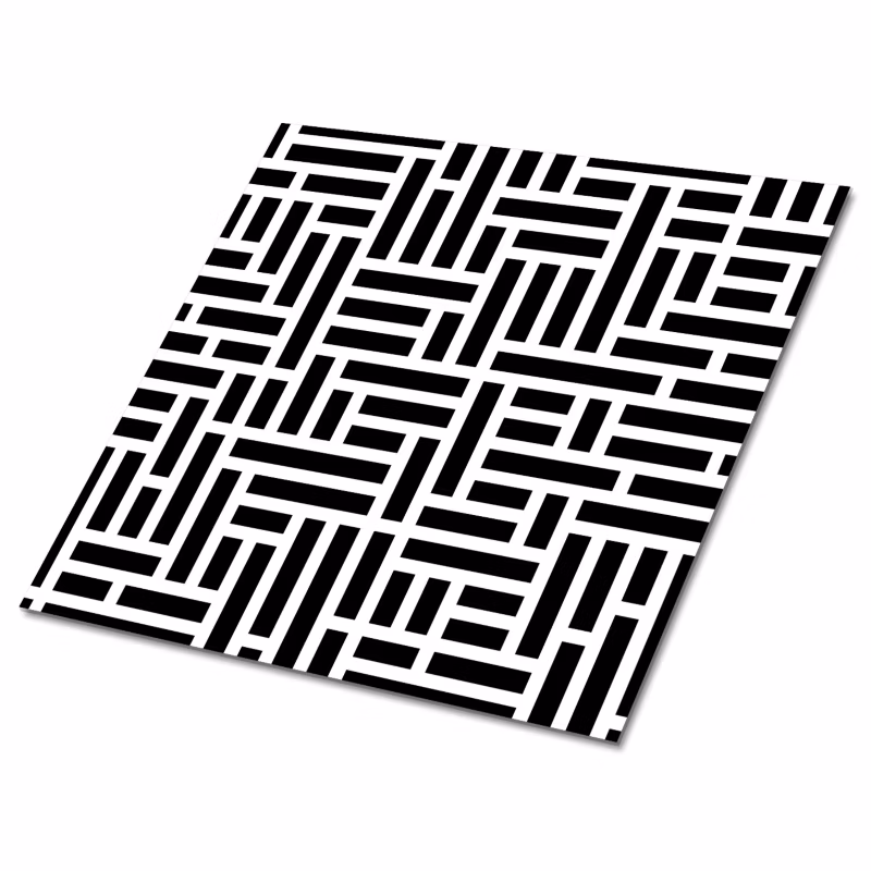 Kafelki samoprzylepne Tulup 30×30 cm Abstrakcja geometryczna. 9 szt. IV