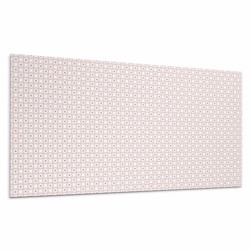 Kafelki samoprzylepne Wallfluent 40×20 cm Geometryczny wzór okręgów w siatce 10 szt.