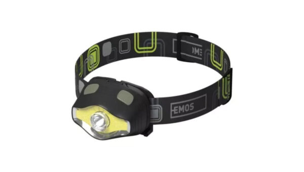 Latarka czołowa LED COB 3W + LED 3W 220 lm 100m 3× AAA P3536