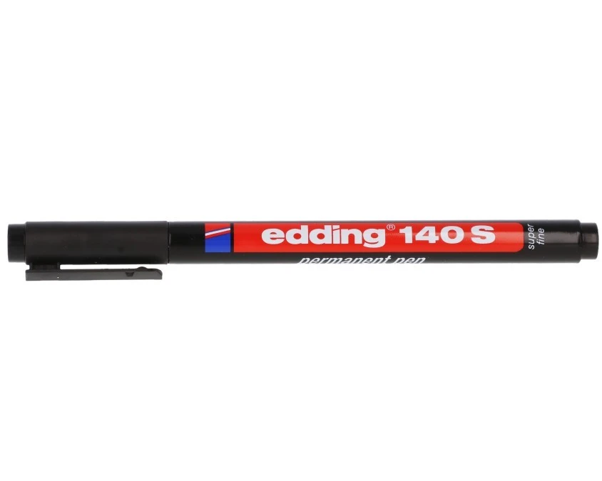 Pisaki do opisywania ręcznego odporne na ścieranie i wodę PC‑S 0,3mm czarny E04ZP‑01090100103 /10szt./