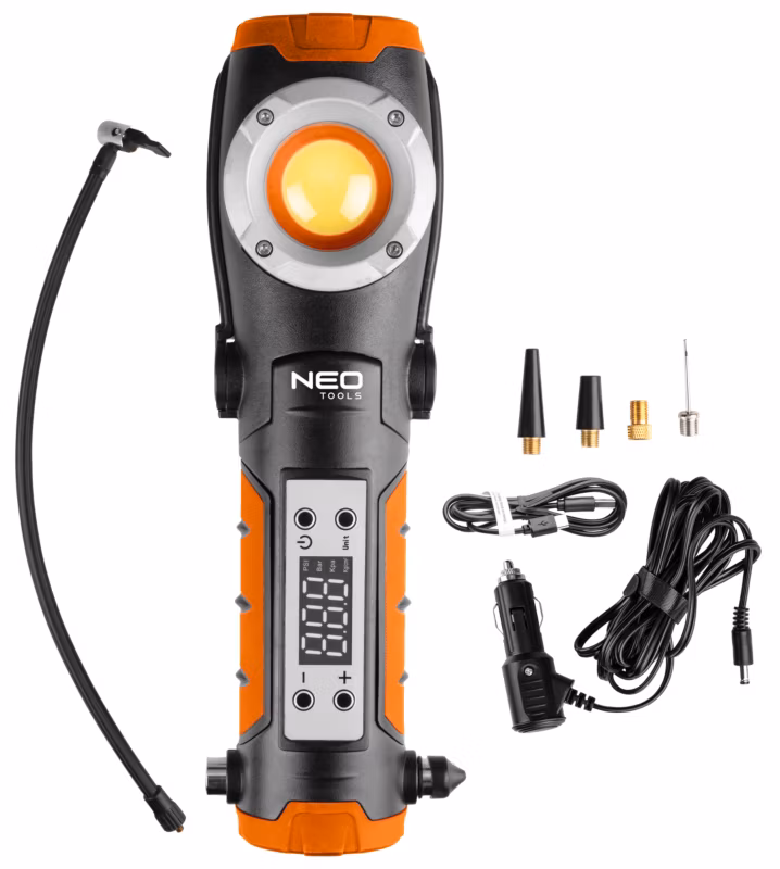 Lampa akumulatorowa Neo Tools 800 lm z kompresorem