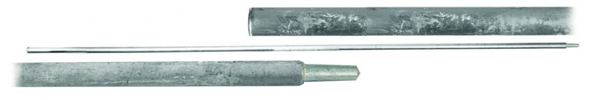Pręt uziomowy 1,5m fi16mm przedłużka z trzpieniem ocynk ogniowy R.8164BG