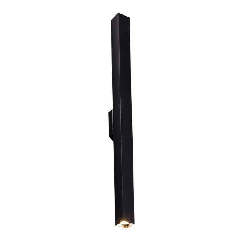 Kinkiet ścienny Shilo Doha czarny góra-dół 2 x GU10 x 4W IP20 wym: 80 x 4 x 6,5 cm – 1 szt.