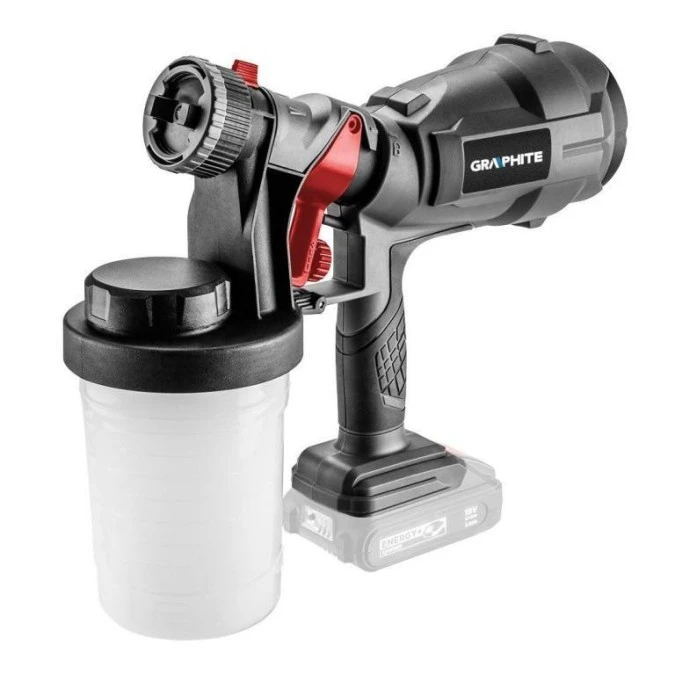 Pistolet natryskowy HVLP Energy+ 18V, Li‑Ion, bez akumulatora 58GE103