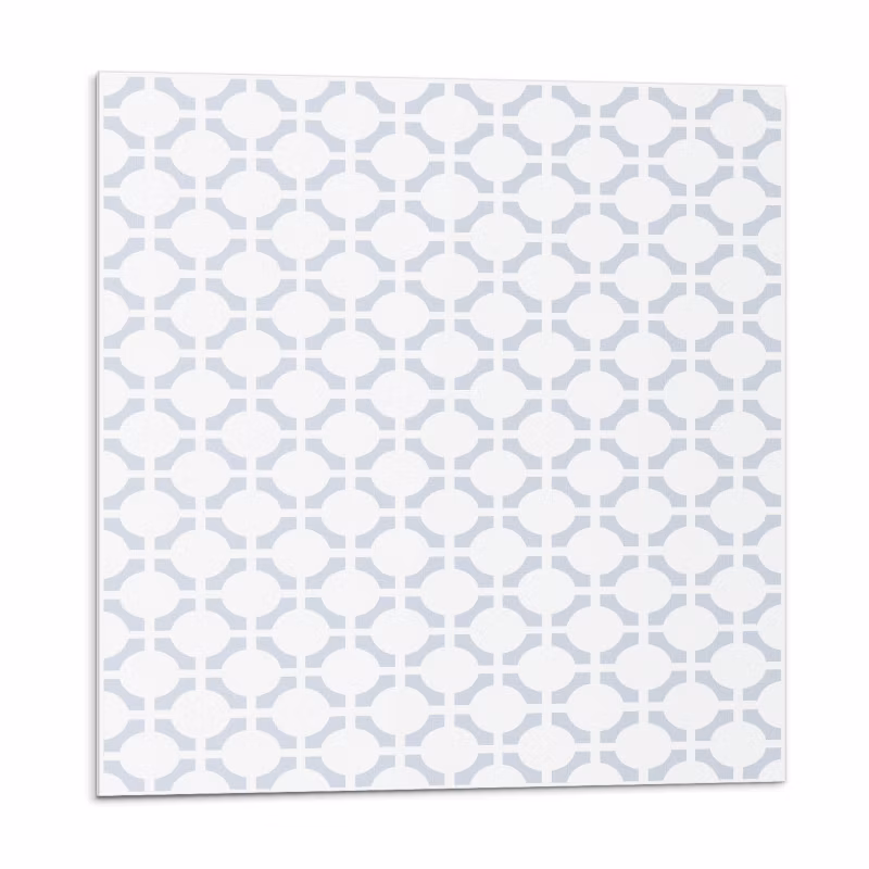 Kafelki samoprzylepne Wallfluent 50×50 cm Owalny motyw w stylu geometrycznym 4 szt.