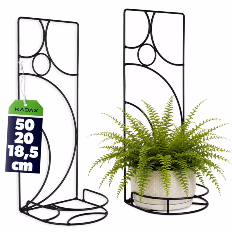 Kwietnik KADAX Stojak Na Doniczkę metalowy Wiszący 50cm 1szt. 5903699404010