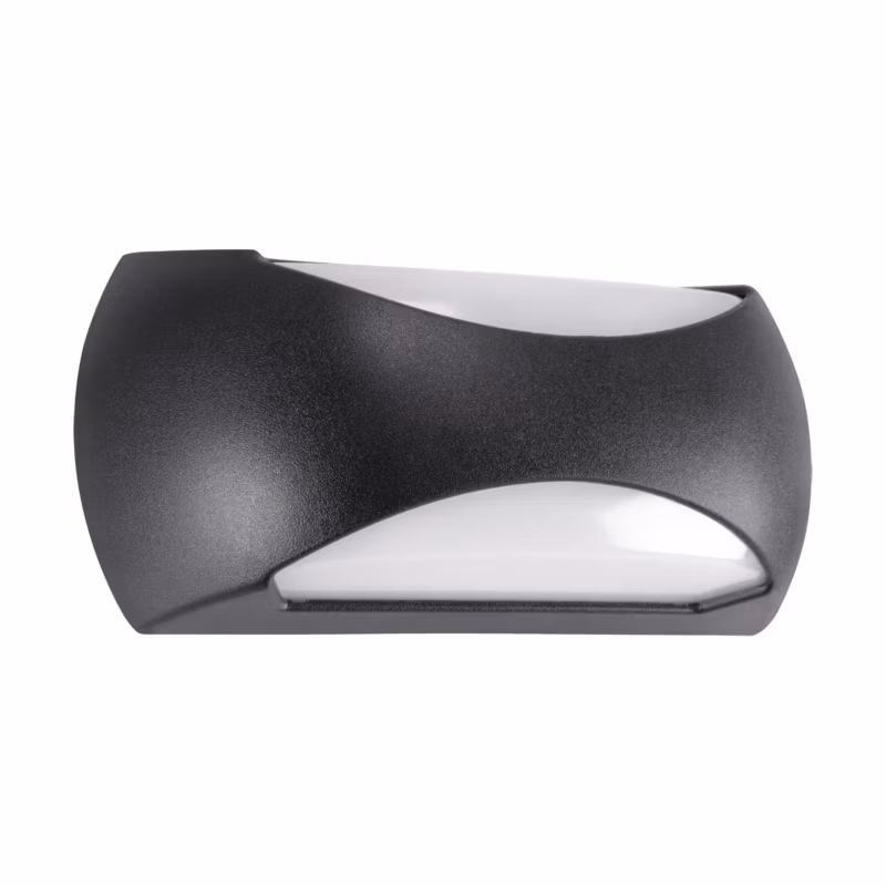 Kinkiet ścienny zewnętrzny Struhm Enduro czarno-biały LED 12W 4000K 1130lm IP65 wym: 10,5 x 23 x 7,3 cm – 1 szt.