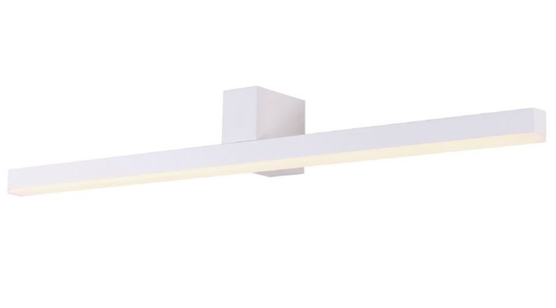 Kinkiet ścienny Maxlight Finger biały styl nowoczesny LED 9W 3000K 1115lm IP54 wym: 7 x 90 x 7,5 cm – 1 szt.