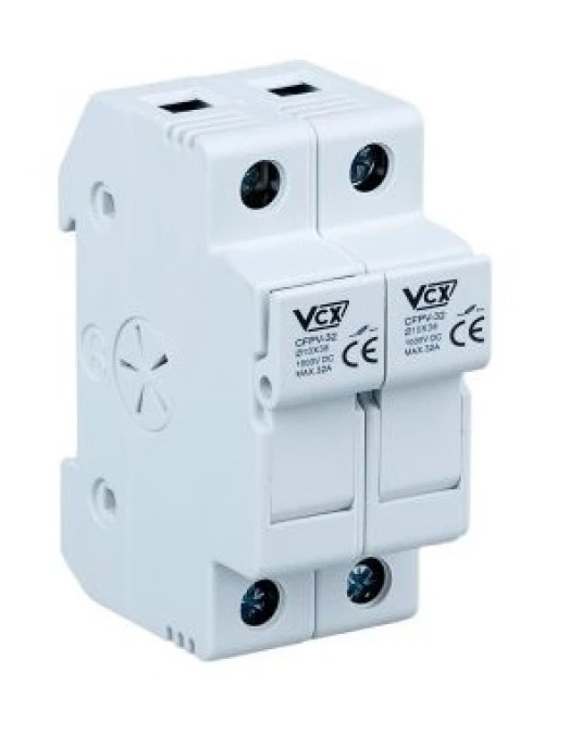 Podstawa bezpiecznikowa modułowa 10×38 32A 2P PV 1000V DC