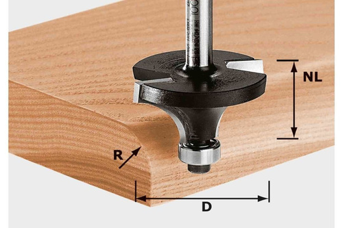 Frez do zaokr. HW D22,7/R5 KL Festool 491012