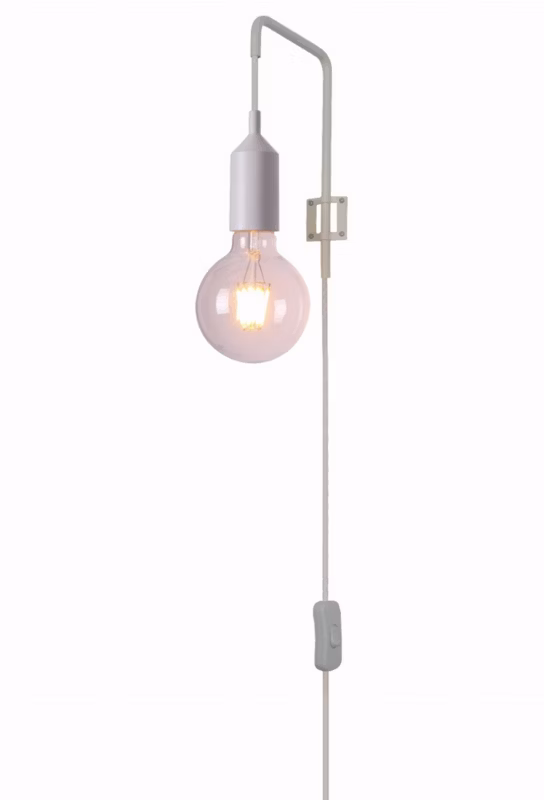 Kinkiet ścienny Candellux Laren biały 1 x E27 x 40W IP20 wym: 25 x 16 x 4,5 cm – 1 szt.