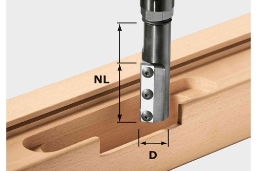 Frez do wpustów HW KN D24/50 WP/K Festool 497456