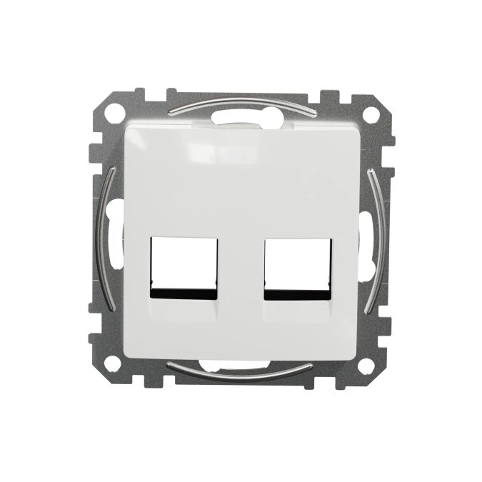 Płytka centralna AMP MOL kat. 5e/6 UTP, biała, Sedna Design i Elements SDD111444C