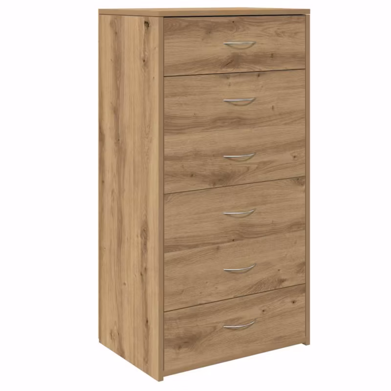 Kredens vidaxl 855891 brąz 1 szt