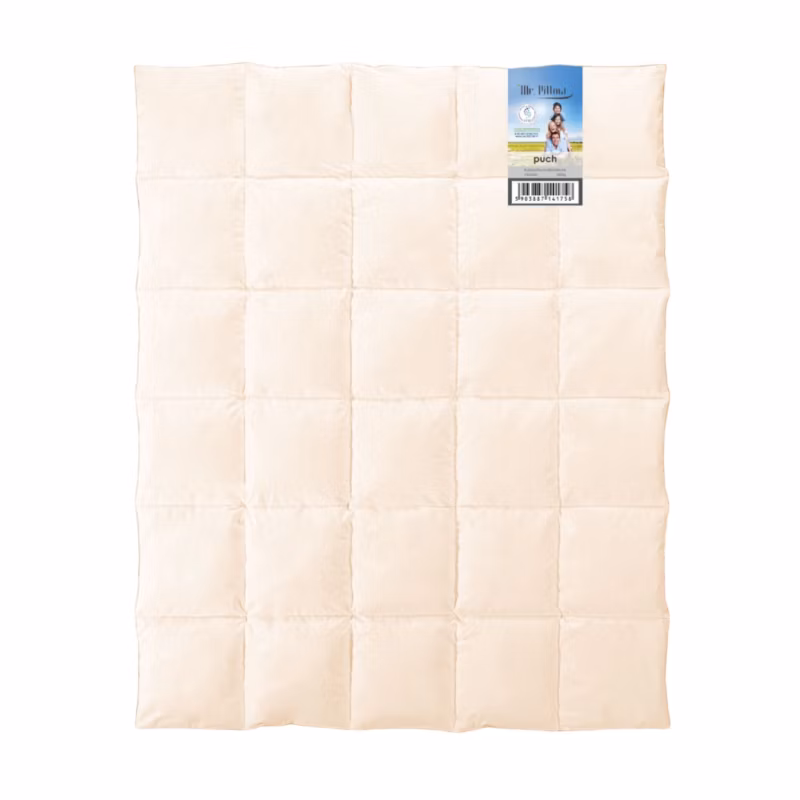 Kołdra AMZ Mr. Pillow półłpuch 135×200 cm Ciepła Kremowy 1 szt.