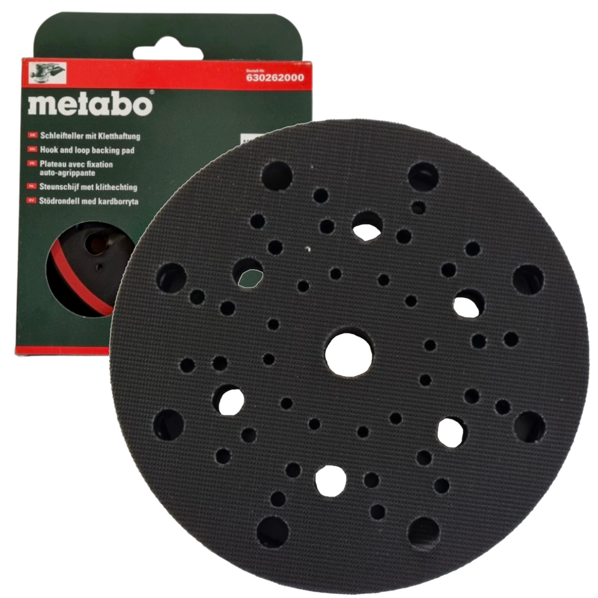 Talerz szlifierski 150 mm, średni do SXE 450/ 3150 METABO 630262000