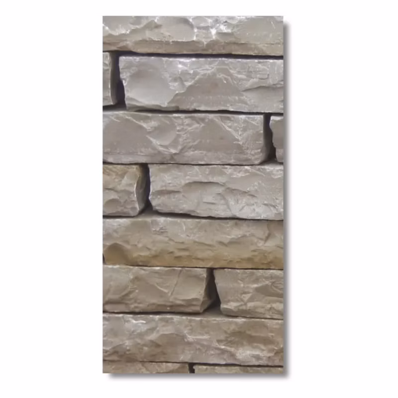 Kamień elewacyjny Tiles Tandur Yellow Limestone Naturalny Bębnowany 7x30x3 cm 1 m2