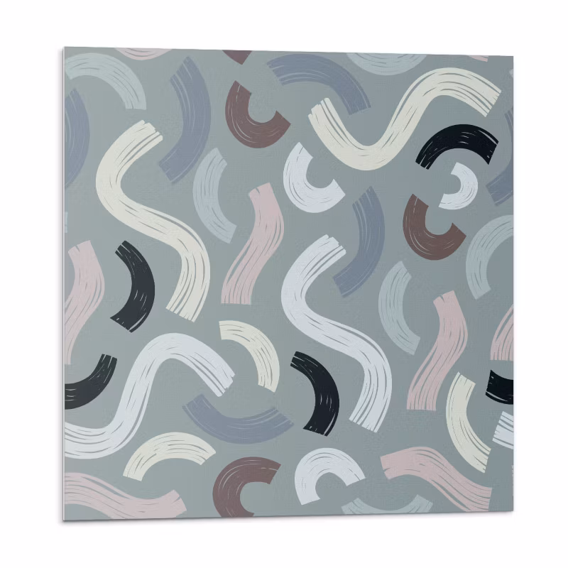 Kafelki samoprzylepne Wallfluent 20×20 cm Abstrakcyjny wzór fal i linii 20 szt.