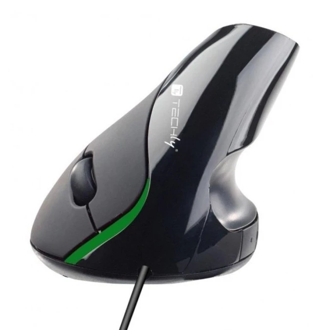 Pionowa Myszka Ergonomiczna USB 1000dpi Czarna