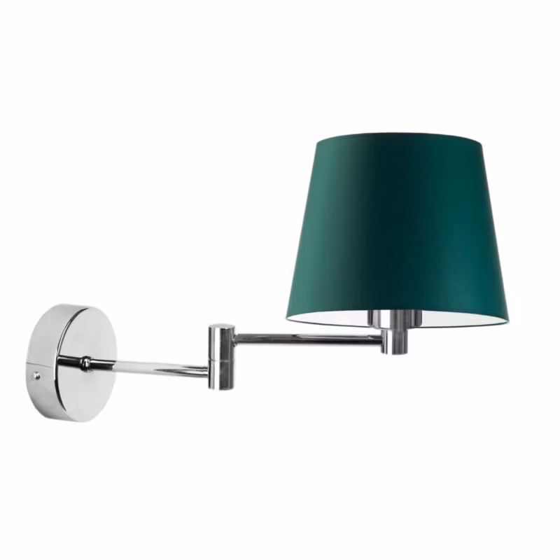 Kinkiet Volta Light Factory Blues Butelkowa zieleń Abażur 1xE27 1szt. 5903628489972