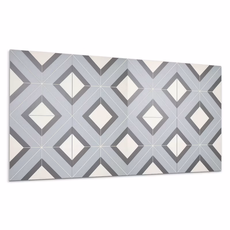 Kafelki samoprzylepne Wallfluent 40×20 cm Kształty w delikatnych kolorach 10 szt.