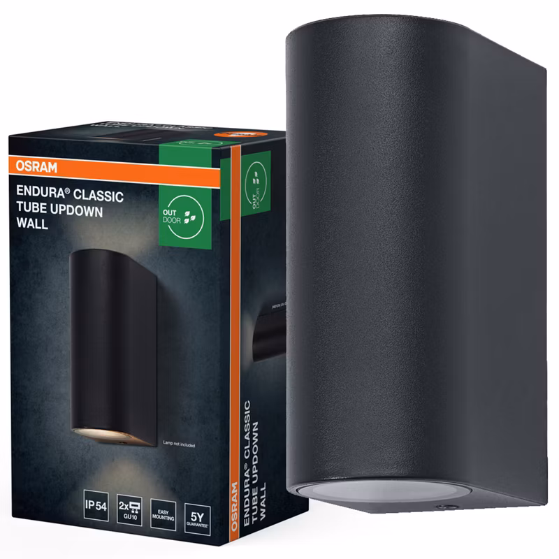 Kinkiet Ogrodowy Endura Osram Lampa LED Szary IP54 1 szt.