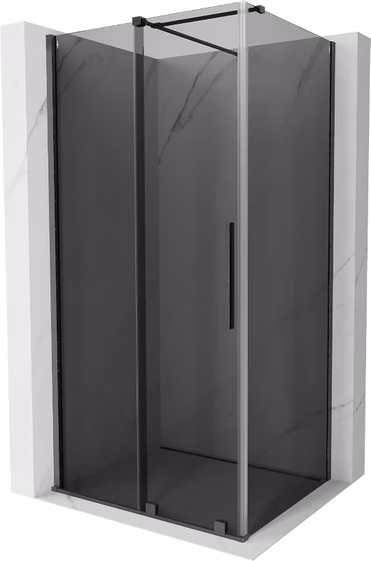 Kabina prysznicowa Mexen Velar rozsuwana 120 x 110 cm grafit gun gray szczotkowany 1 szt.