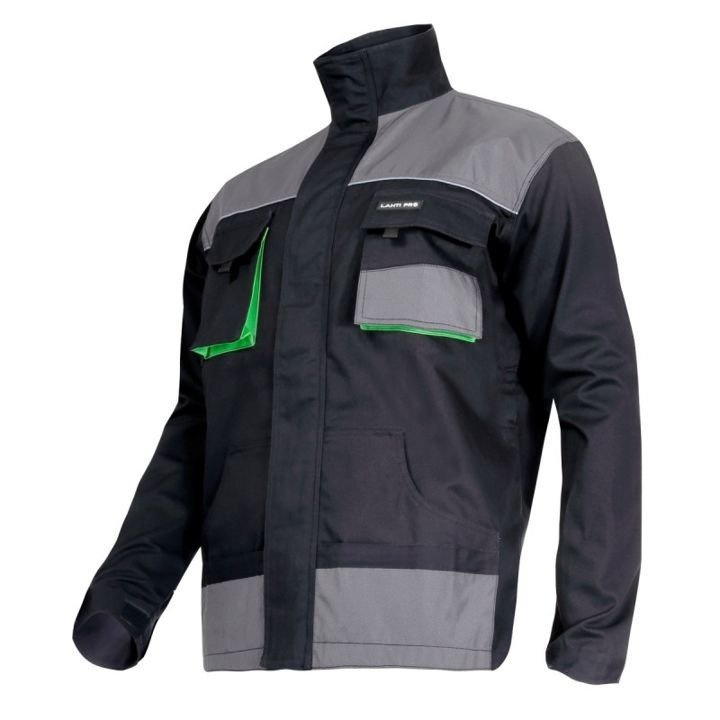 Bluza robocza 2L Lahti PRO L4040754 czarno-zielona