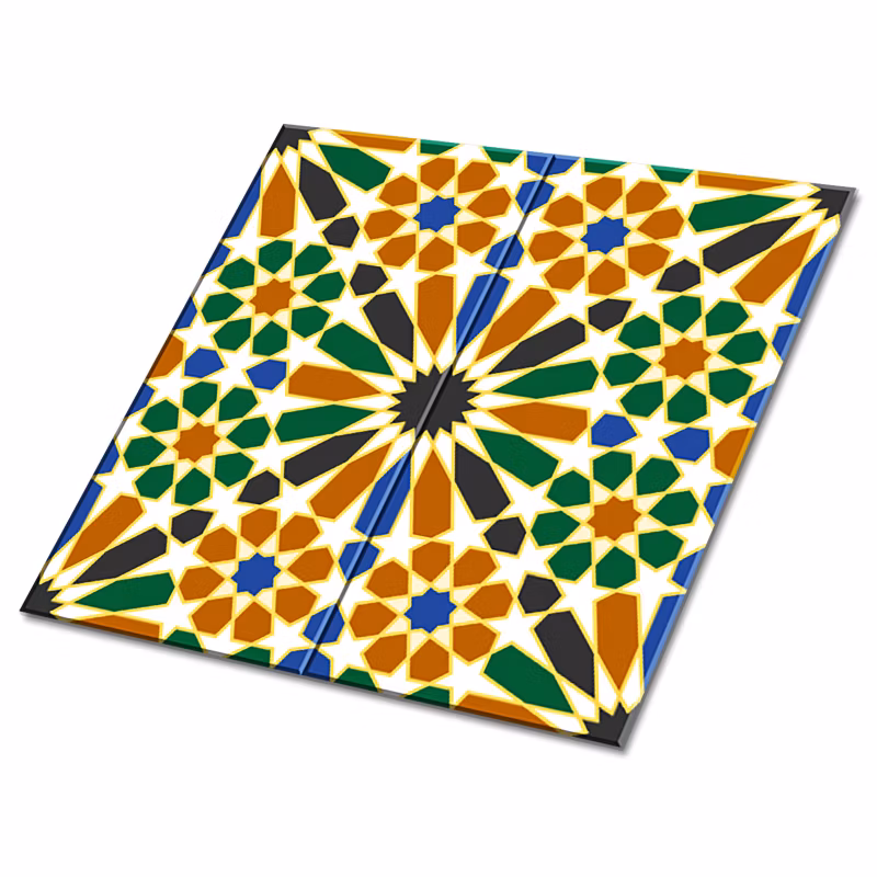 Kafelki samoprzylepne Tulup 30×30 cm Kubański wzór 9 szt.
