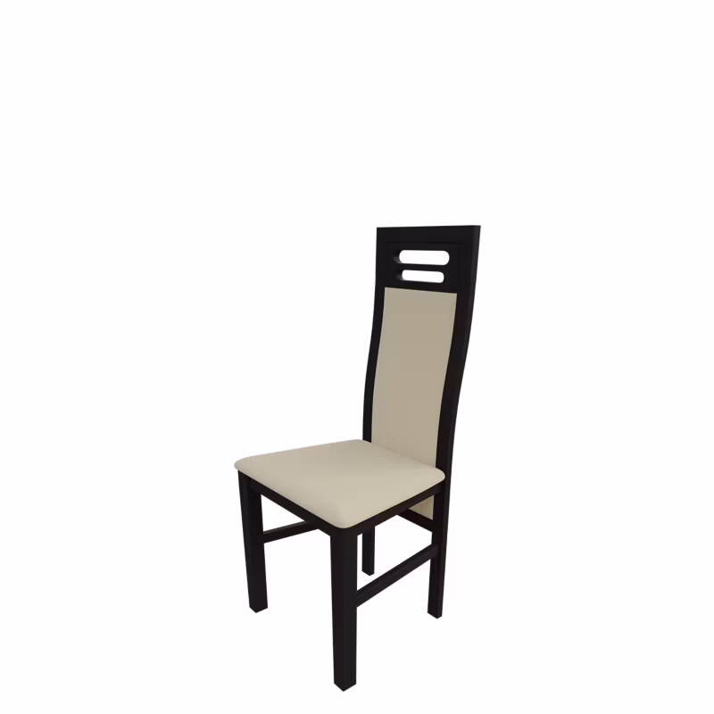 Krzesło MIRJAN 24 K65 wenge + ekoskóra ecru 1 szt.
