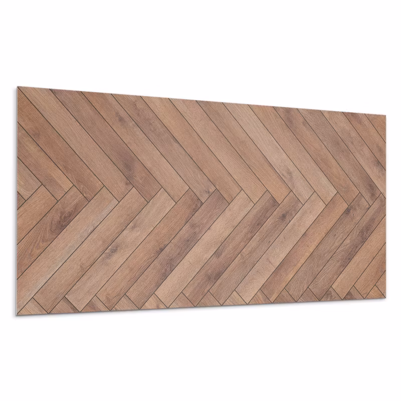 Kafelki samoprzylepne Wallfluent 40×20 cm Motyw jodełkowy z desek 10 szt.