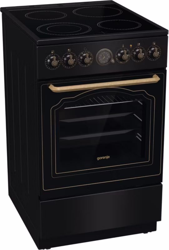 Kuchnia elektryczna GORENJE GECS5B70CLB kolor czarny 1szt.